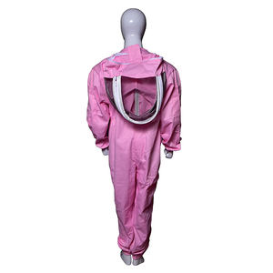 Traje de apicultura de algodón polivinílico de alta resistencia al por mayor, ropa protectora de abeja de tamaño personalizado, trajes de apicultor de apiario comercial OEM - Product Image 5