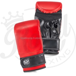 Nouveauté Gants de grappling MMA en cuir à demi-doigts personnalisés Sac de frappe et gants d'entraînement UFC Muay Thai - Product Image 2