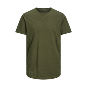 Camiseta Deportiva de Manga Larga para Gimnasio, Transpirable, de Alta Calidad, Personalizable, 100% Algodón, Cuello Redondo, Informal, para Hombre, 2026 - Product Image 1