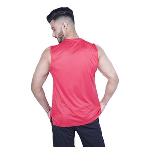 Débardeur décontracté pour homme, tendance, respirant, séchage rapide, 100% coton tricoté, haut de sport, nouveau design, grandes tailles, personnalisable - Product Image 4