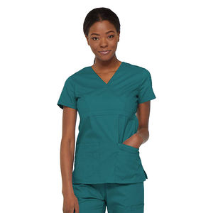 Traje de enfermera de manga corta de verano para mujer, uniformes de Hospital de nuevo Color, conjunto de uniformes médicos - Product Image 2