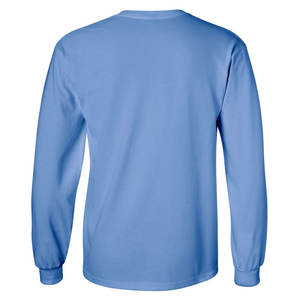 <b>Men's</b> Custom Printed Crew Neck Sweatshirts <b>Long</b> <b>Sleeve</b> Slim Fit Private Label <b>T</b>-<b>Shirts</b> - Product Image 6