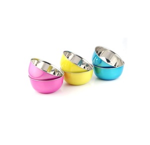 Bol de service polyvalent en acier inoxydable conçu pour les chefs cuisiniers à domicile ou les services de restauration nécessitant une vaisselle fiable - Product Image 2