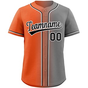 Maillot de baseball personnalisé de haute qualité vêtements de sport respirants avec prix d'usine des services OEM - Product Image 1