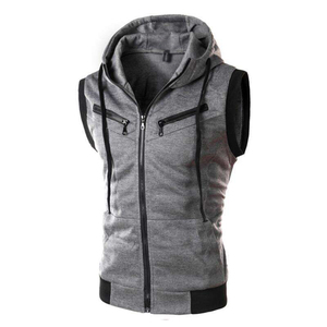 Custom Plus Size Men's Embroidered Hoodies & Sweatshirts Breathable <b>100</b>% Cotton Eco-Friendly Oversized Autumn - Product Image 1