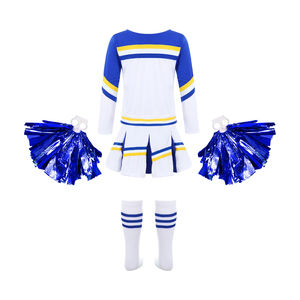 2025 Cheerleader Warmup Set Uniformes sublimés respirants avec Logo personnalisé OEM Design Cheerleading Suit - Product Image 2