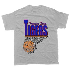 Para la camiseta de algodón orgánico Unisex DE LA Universidad Estatal TSU para diseño de impresión personalizado manga corta transpirable más otoño - Product Image 5