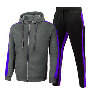 Ensembles de survêtement unis pour hommes personnalisés, OEM, haute qualité, légers, pour l'entraînement sportif, jogging, vente en gros - Product Image 6