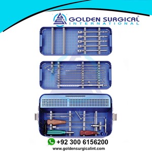 <span class=keywords><strong>Ao</strong></span> dụng cụ chấn thương tiêu chuẩn dụng cụ phẫu thuật chỉnh hình Bộ dụng cụ phẫu thuật tổng quát đặt cho mảnh lớn - Product Image 3