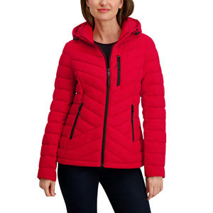 Veste matelassée pour femme coupe hivernale élégante idéale pour les activités de plein air caractéristiques coupe respirante parfaite pour la vente en gros - Product Image 1