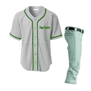 Customized Logo <b>Light</b> Weight Baseball Uniform Oversized <b>Cheap</b> Price Baseball Uniform For Unisex - Product Image 1