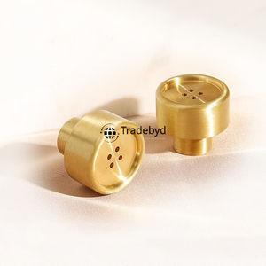 Tradebyd-Perillas de latón de lujo para cajón y armario, diseño minimalista ecológico y duradero para muebles de cocina y baño - Product Image 2