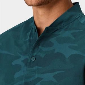 Respirant personnalisé 88% Polyester 12% Spandex nouveau Design modèles de sublimation hommes séchage rapide Golf hommes t-shirt Polo - Product Image 2