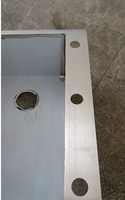 Nouvelle polisseuse de tôles métalliques MG322 haute efficacité 5,5 kW pour la fabrication de lavabos sur mesure