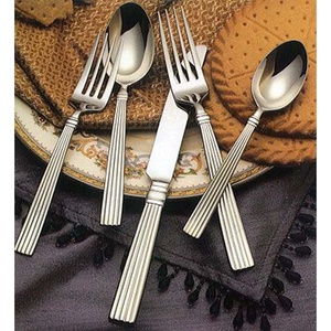 Luxury Wedding Gift Outdoor <b>Camping</b> cutlery set With Stainless Steel Gold Tone <b>Mirror</b> Polished Dinnerware Cutlery set - Product Image 1