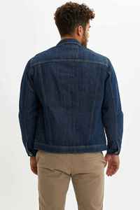 Ventes exceptionnelles, prix de gros, vestes en jean pour hommes, fournisseurs, design élégant, nouveau design 2025, veste en jean personnalisée pour hommes - Product Image 3