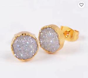 Bague tendance 2025, artisanale, en argent sterling 925 plaqué or, vintage, paire intelligente, forme de cœur, pierres de lapis-lazuli, 10 mm, pour femmes - Product Image 3