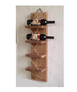 Casier à vin en bois fait à la main, Design Unique, nouveau Design, mangue, bois d'acacia, casier à vin décoratif mural, à bas prix - Product Image 1