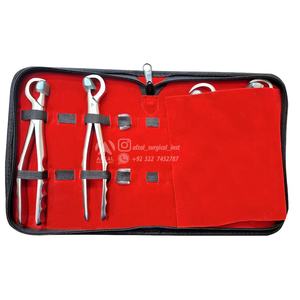 Ciseaux chirurgicaux en acier inoxydable de qualité supérieure, lame droite, avant-arrière, LM Arte, style LM, ensemble de cassettes, 5 pièces, durables - Product Image 5