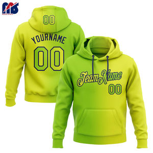 Pull à capuche coupe ample à séchage rapide en polyester 100% écologique pour hommes, conception imprimée par transfert de chaleur personnalisée, service OEM - Product Image 3