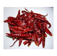 Piments rouges séchés de qualité supérieure, 100% purs, naturels et frais