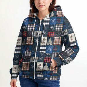 Tissu lisse et capuche réglable pour tenue sportive ou décontractée Sweat à capuche chaud zippé avec intérieur brossé - Product Image 5