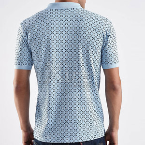เสื้อเชิ้ตผู้ชายคุณภาพพรีเมียม ผ้าถักเนื้อแน่น สวมใส่สบาย ระบายอากาศได้ดี ดีไซน์คอปกคลาสสิก ให้ลุคทันสมัยและสวมใส่สบาย - Product Image 3