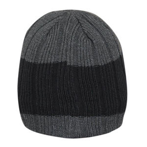 Bonnets en tricot à revers d'hiver personnalisés à la mode, broderie, couleur unie, unisexe, chauds, respirants, jacquard pour hommes - Product Image 6