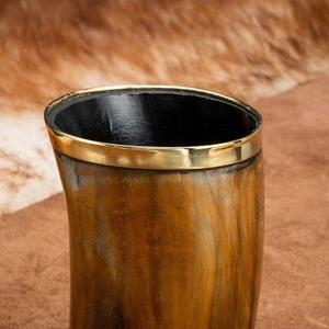 Vaso de Cuerno Auténtico Más Vendido, Único e Ideal para Bares y Restaurantes, Disponible con Calidad y Precio de Exportación - Product Image 4