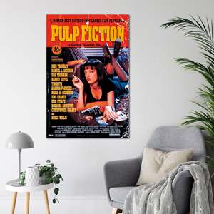 Modern Art Pulp Fiction Paper <b>Poster</b> for Wall Decor - Product Image 3