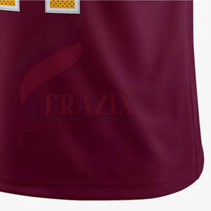 เสื้อเจอร์ซีย์อเมริกันฟุตบอลแบบสวมใส่สบาย ระบายอากาศได้ดี ไซส์ใหญ่ แขนสั้น ออกแบบเองได้ ขายดีที่สุด - Product Image 5