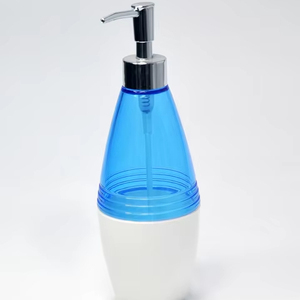 Distributeur de savon liquide manuel couleur 2 tons - Product Image 1