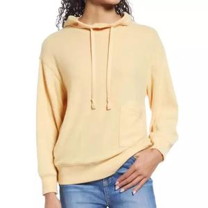 Sudaderas con capucha con estampado personalizado bordado para mujer, ropa de calle de algodón 100% con cuello redondo, Unisex - Product Image 3