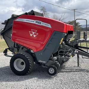 2023 Máquina empacadora redonda Massey Ferguson RB4160V Empacadora redonda nueva y usada para motor de componente de núcleo de hierba. - Product Image 3