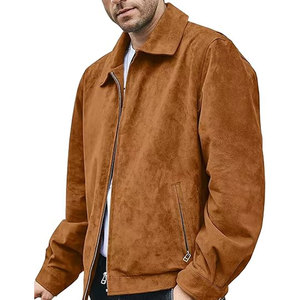 En stock, fabriqué au Pakistan, veste bomber en cuir pour homme, vêtements décontractés, prix bas, veste d'hiver pour homme en vente - Product Image 1