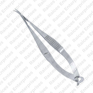 Instrumento médico, tijeras de capsulotomía reutilizables, tijeras de Vannas de capsulotomía quirúrgica oftálmica con agarre ergonómico y punta fina - Product Image 4