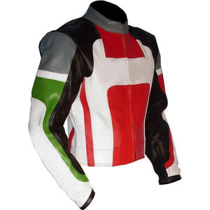 Chaqueta de moto de carreras de cuero genuino para hombre 2025, ropa de motorista multicolor, nombre completo del equipo, impermeable, a prueba de viento, todas las estaciones KATH - Product Image 3