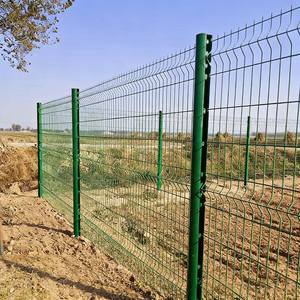 Recinzione in Rete Metallica 3D Rigida in Acciaio - Alta Qualità, Ecologica, <span class=keywords><strong>per</strong></span> Sicurezza Esterna, Rivestita in <span class=keywords><strong>PVC</strong></span>, Facile da Assemblare, Personalizzabile, Moderna - Product Image 1
