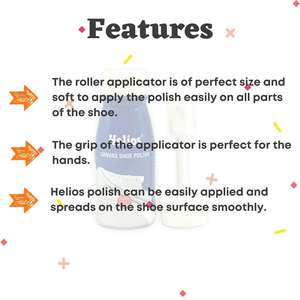 Helios 120GM Crema pulidora de zapatos audaz y colorida para zapatos de lona Estilo sobresaliente Pulido perfecto - Product Image 4