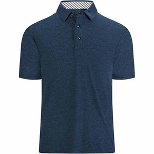 Camisetas Polo Personalizadas con Logotipo Bordado, Lisas, 100% Algodón Poliéster, Camiseta Polo para Hombre en Venta en Línea, subidas por Dress Sports - Product Image 1