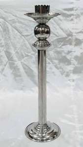 Bougeoir en aluminium plaqué or pour la décoration de la maison pour Noël Pâques Saint-Valentin Bougeoir décoratif de table - Product Image 4