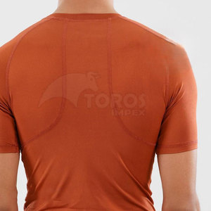 Made In Best Material <b>Men</b> <b>Compression</b> <b>Shirts</b> Custom Logo Printed <b>Men</b> <b>Compression</b> <b>Shirts</b> With Short Sleeve - Product Image 6