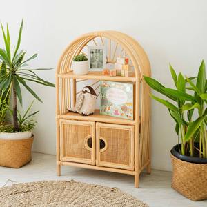 Premium rattan children's <b>cabinets</b> <b>bedroom</b> decor wicker baby dresser for clothing organization - Product Image 6