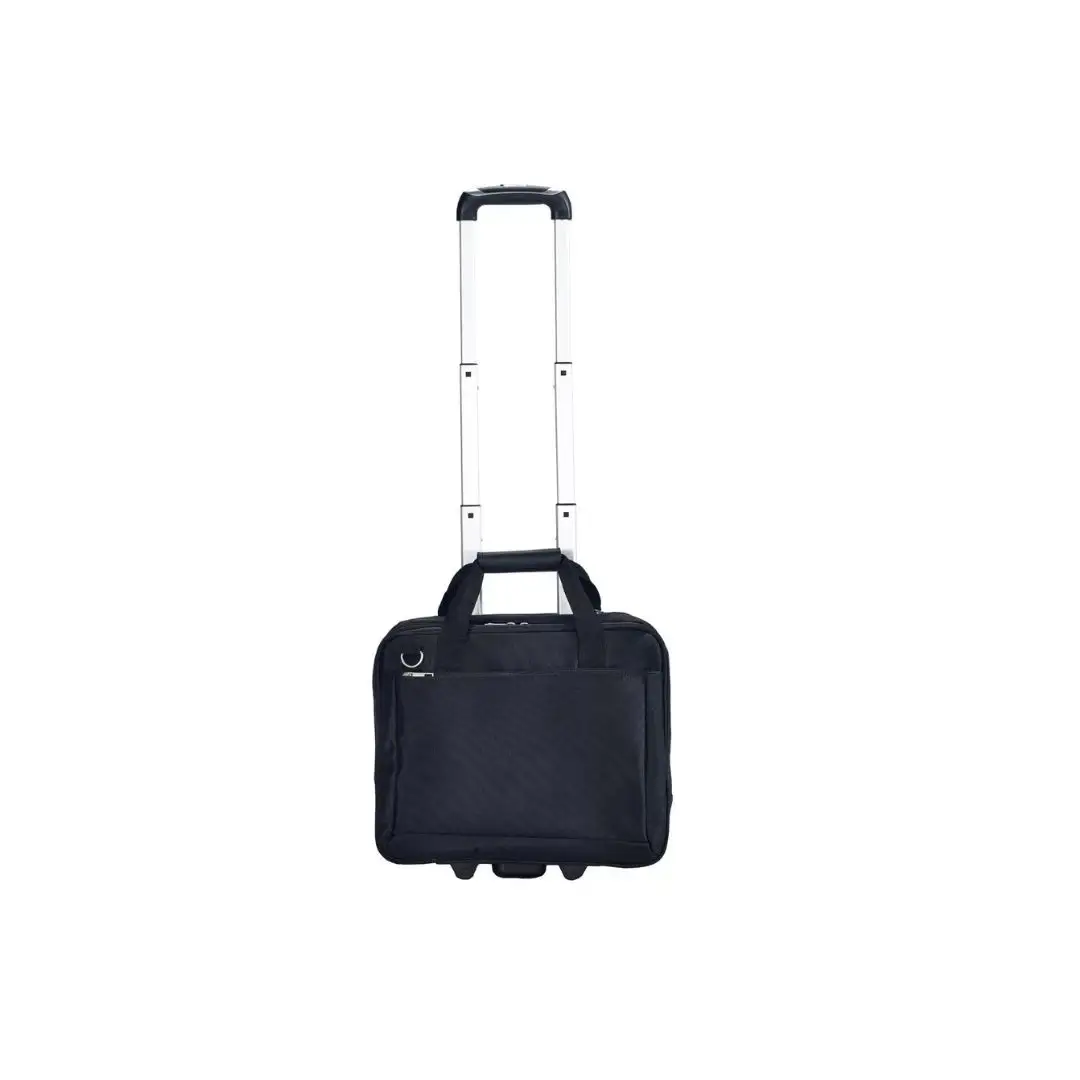 Hot sale Pilot 4 Wheels Travel Trolley Bag luggage Suitcase trolley textile materials for pilots
