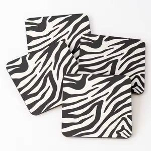 Master Piece Crafts Bois et Laiton Dessous de Verre Tapis et Tampons Carré Table à Manger et Chaise Set Anneaux de Serviette Napperon - Product Image 2