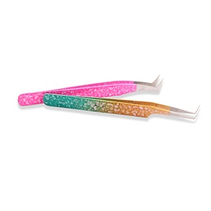 Nouvelles pinces à cils en acier inoxydable, légères, disponibles dans toutes les couleurs, durables, très vendues - Product Image 1