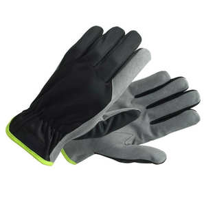 ถุงมือทำงานหนังแท้ ระบายอากาศได้ดี สวมใส่สบาย ปกป้องมือ - Product Image 2