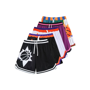 Shorts de sport de basket-ball américains, shorts de course à pied, respirants, séchage rapide, tendance fitness, été, plage, hommes, décontractés, shorts d'extérieur - Product Image 1