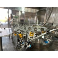 Aim Technologies Usine de production de boissons entièrement automatique 120 BPM Capacité 2000 bph 415V Bouteille PET 500 ml Acier inoxydable Garantie 1 an