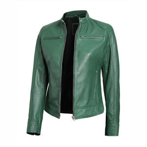 Chaquetas de Cuero para Mujer de Alta Calidad, Fabricadas Profesionalmente, Gran Demanda, Cantidad al por Mayor, Ropa de Calle Cómoda en Venta - Product Image 3